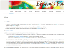 Tablet Screenshot of ehsankarim.com
